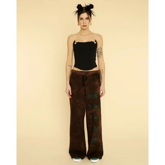 Boys Lie Boys Lie Corset Top Black Strapless Blogger L NWOT $125 - Picture 2 of 9